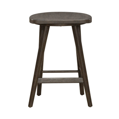 City View Counter Height Wood Stool for Accent Seating - Coffee Bean