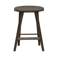 City View Counter Height Wood Stool for Accent Seating - Coffee Bean