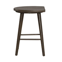 City View Counter Height Wood Stool for Accent Seating - Coffee Bean