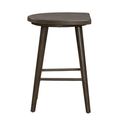 City View Counter Height Wood Stool for Accent Seating - Coffee Bean