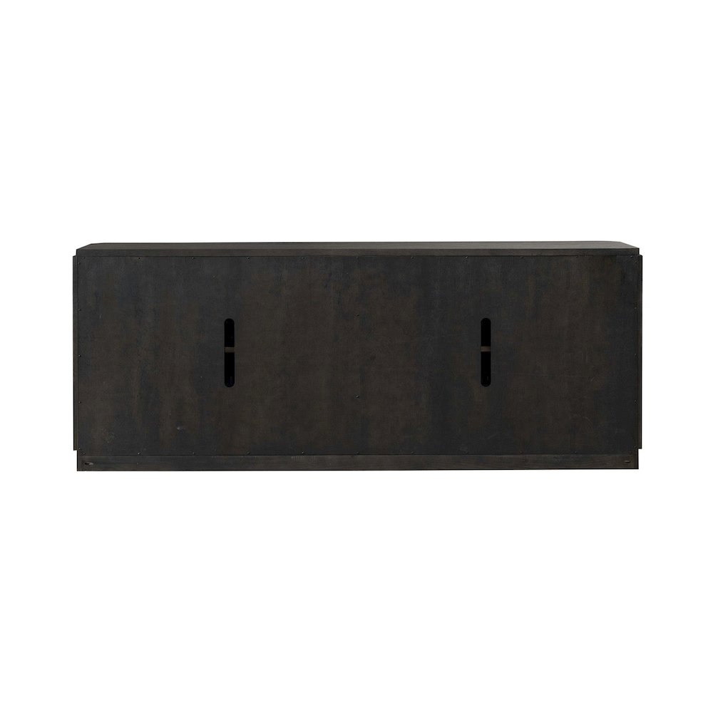 City View 82 Inch TV Console for Living Room  - Coffee Bean