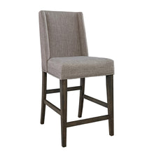 Double Bridge Upholstered Counter Chair (RTA) in Dark Chestnut