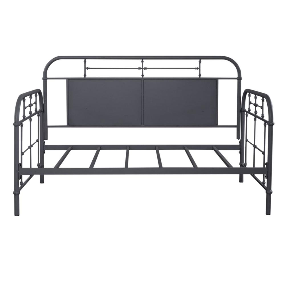 Vintage Series Twin Metal Day Bed - Navy in Distressed Metal