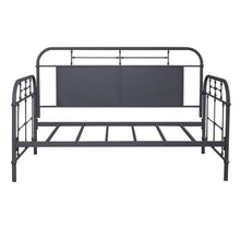 Vintage Series Twin Metal Day Bed - Navy in Distressed Metal