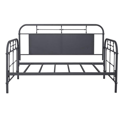Vintage Series Twin Metal Day Bed - Navy in Distressed Metal