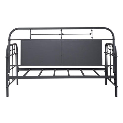 Vintage Series Twin Metal Day Bed - Navy in Distressed Metal