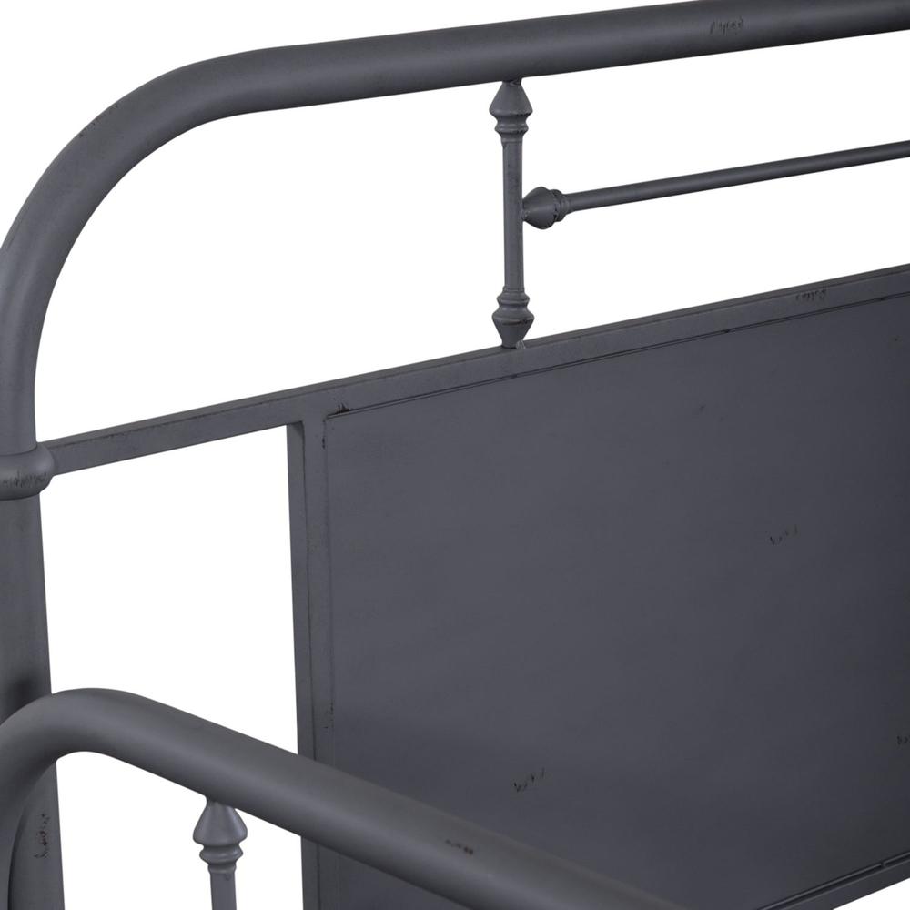 Vintage Series Twin Metal Day Bed - Navy in Distressed Metal