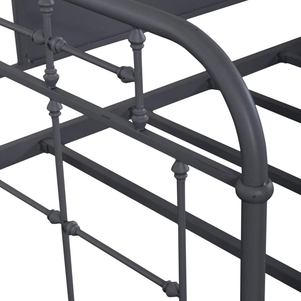 Vintage Series Twin Metal Day Bed - Navy in Distressed Metal