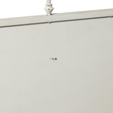 Vintage Series Queen Metal Bed - Antique White in Distressed Metal