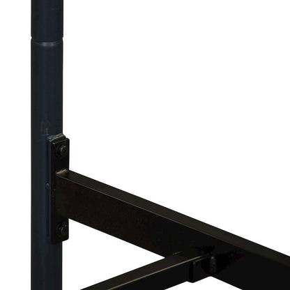Vintage Series Youth Bedroom Full Metal Bed Frame - Navy Distressed Metal