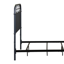 Vintage Series Full Metal Headboard - Navy in Distressed Metal
