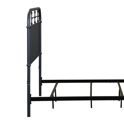 Vintage Series Full Metal Headboard - Navy in Distressed Metal