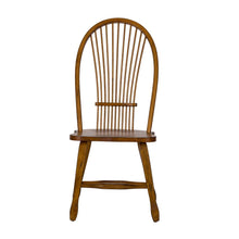 Treasures Sheaf Back Side Chair - Oak-Set of 2 in Rustic Oak
