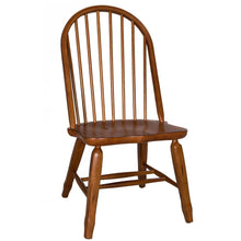 Treasures Bow Back Side Chair - Oak in Rustic Oak