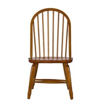 Treasures Bow Back Side Chair - Oak in Rustic Oak