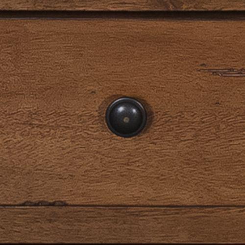 Hutch & Buffet Set in Rustic Oak & Black