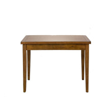 Treasures Rectangular Leg Table - Oak in Rustic Oak