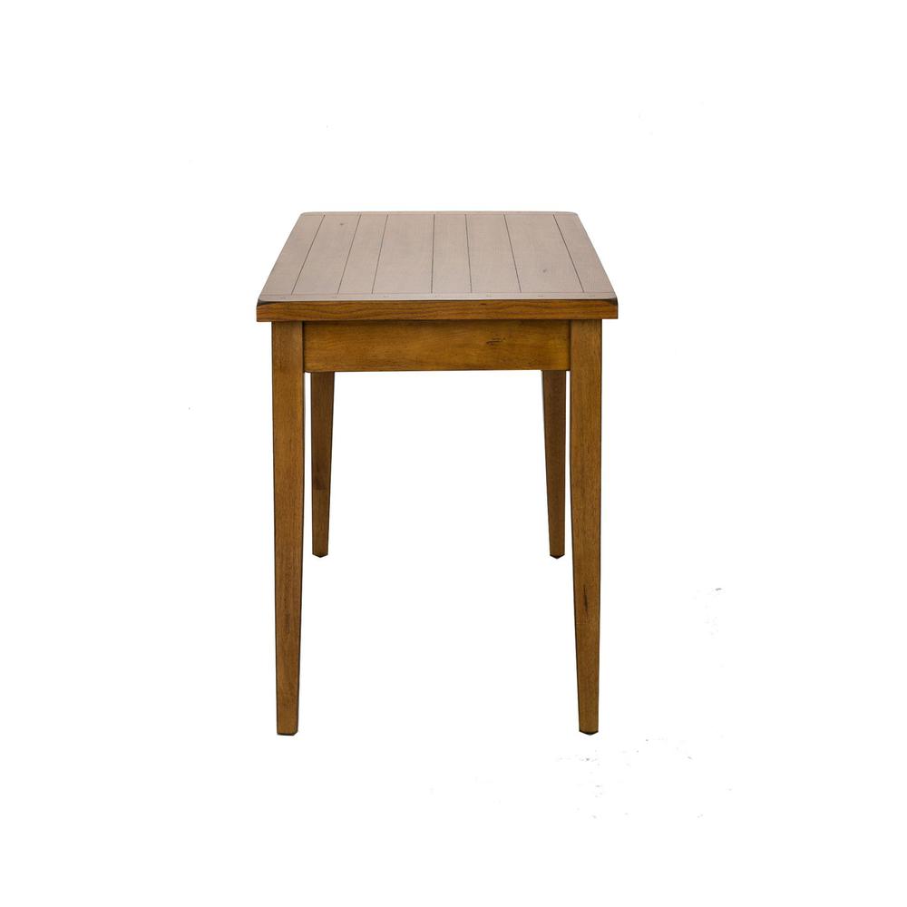 Treasures Rectangular Leg Table - Oak in Rustic Oak