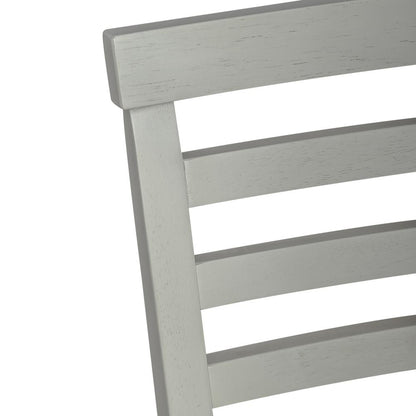 Uph Ladder Back Side Chair (RTA) - Set of 2 Transitional White