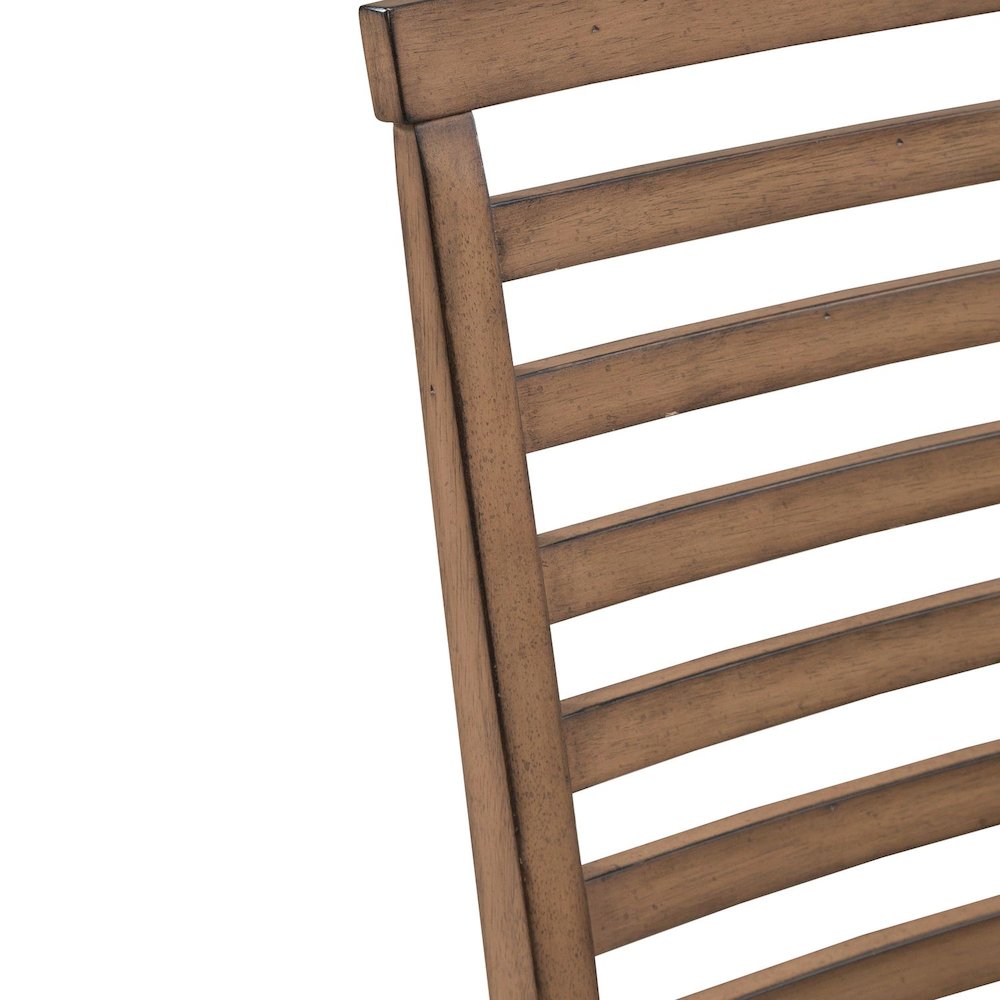 Brook Bay Upholstered Ladder Back Side Dining Chair - Set of 2 - Sandstone