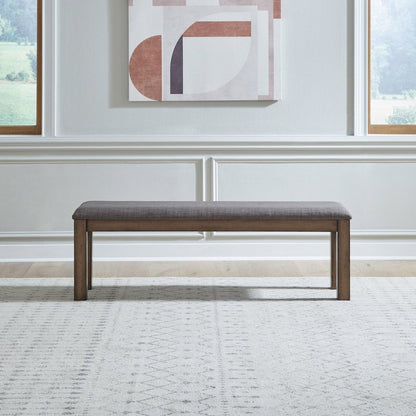 Upholstered Dining Bench for Dining Room W60" x D15" x H20" - Sandstone Brown