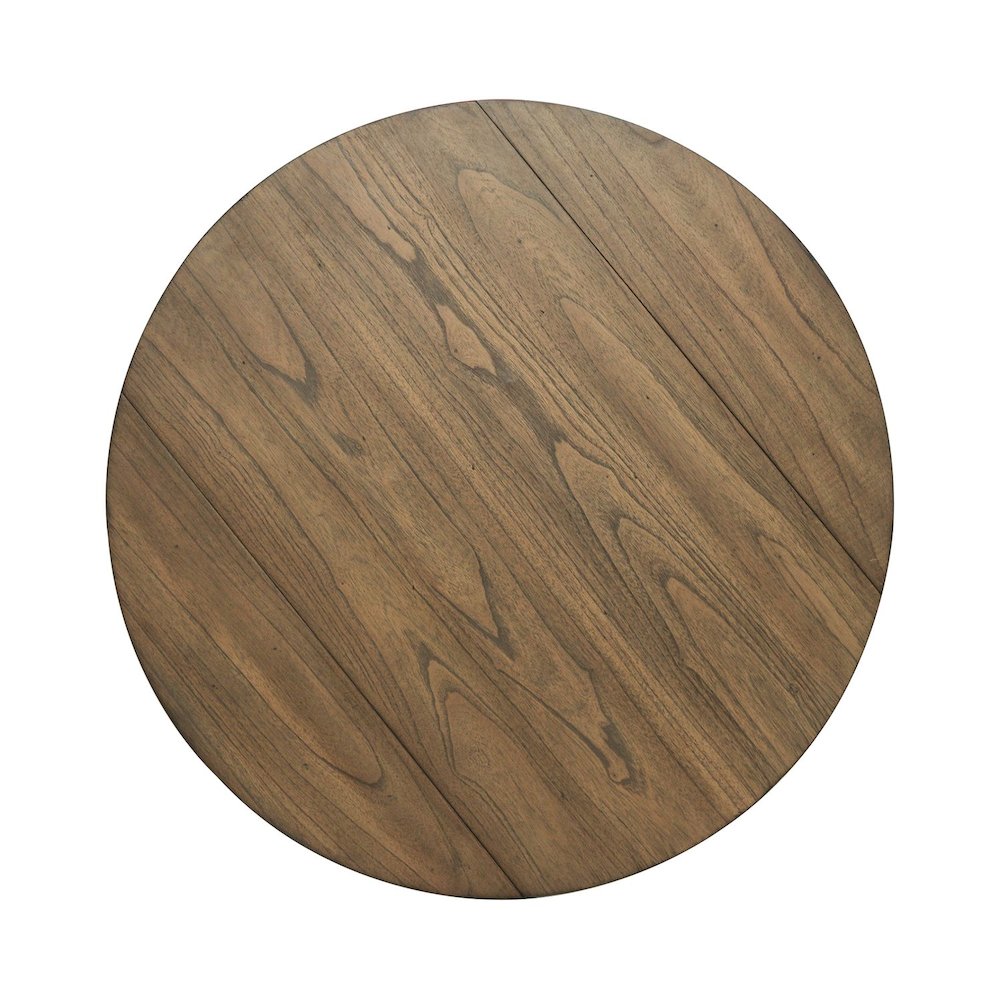 Brook Bay Round Drop Leaf Table Pedestal with Two 8" Drop Down Leaves