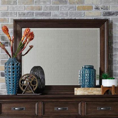 Saddlebrook Mirror in Tobacco