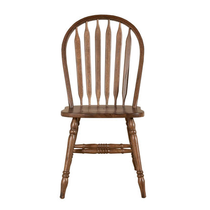 Carolina Crossing Windsor Side Chair in Antique Honey