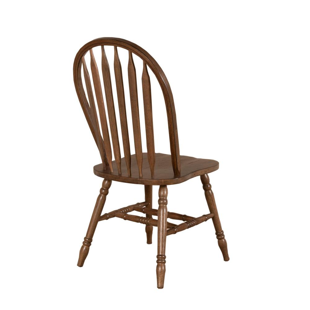 Carolina Crossing Windsor Side Chair in Antique Honey