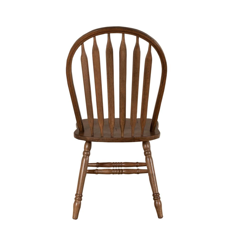 Carolina Crossing Windsor Side Chair in Antique Honey