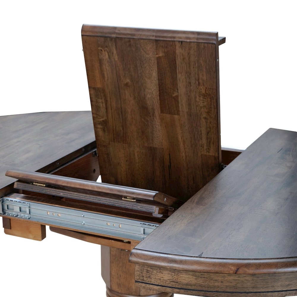 Carolina Crossing Gathering Table Counter Height 36" 15" Butterfly Leaf