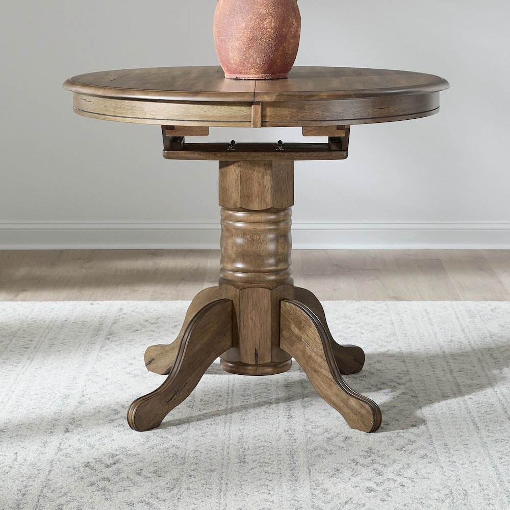 Carolina Crossing Gathering Table Counter Height 36" 15" Butterfly Leaf