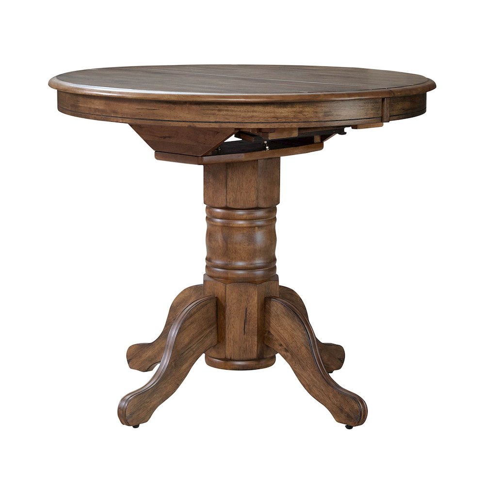 Carolina Crossing Gathering Table Counter Height 36" 15" Butterfly Leaf