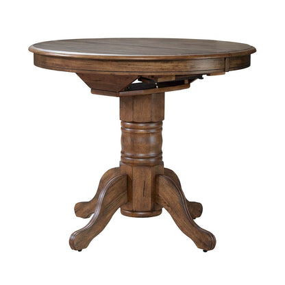 Carolina Crossing Gathering Table Counter Height 36" 15" Butterfly Leaf