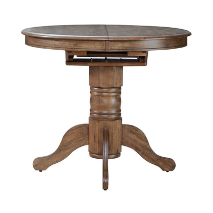 Carolina Crossing Gathering Table Counter Height 36" 15" Butterfly Leaf