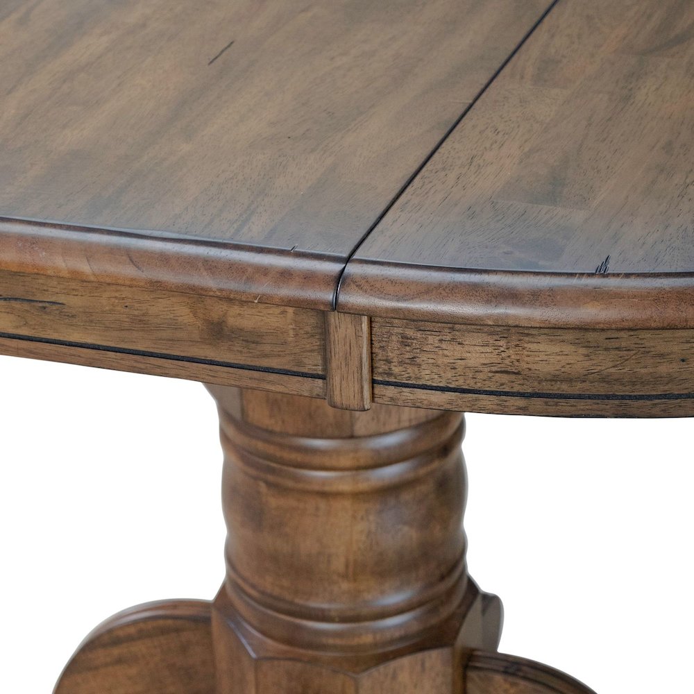 Carolina Crossing Gathering Table Counter Height 36" 15" Butterfly Leaf