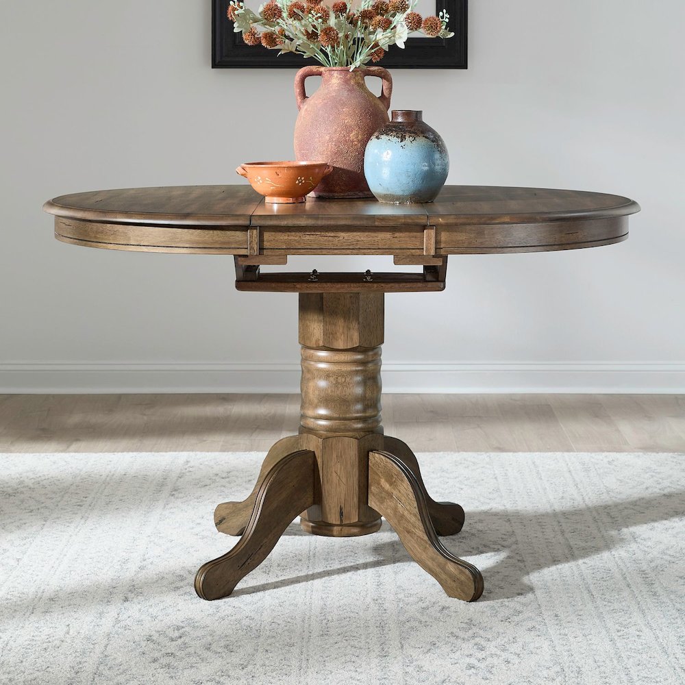 Carolina Crossing Gathering Table Counter Height 36" 15" Butterfly Leaf