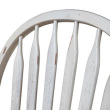 Windsor Side Chair- White- Set of 2 Solids White