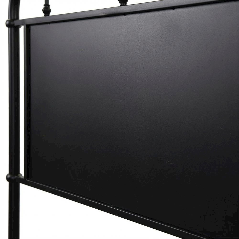 Distressed Metal Headboard King Size Vintage Metal Frame Design