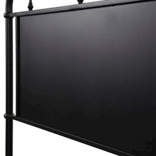 Distressed Metal Headboard King Size Vintage Metal Frame Design