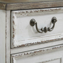 Antique White Mobile File with Classic European Traditional Style