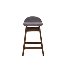 Space Savers 24 Inch Counter Chair - Grey (RTA) in Satin Walnut