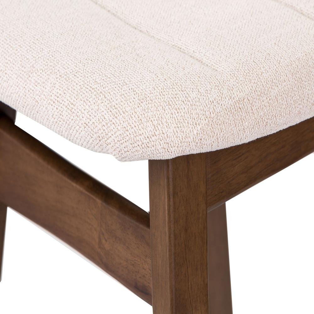 Space Savers 24 Inch Counter Chair - Light Tan (RTA) in Satin Walnut
