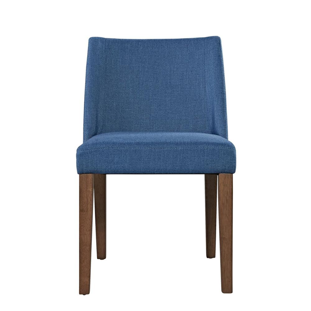 Space Savers Nido Chair - Blue (RTA) in Satin Walnut