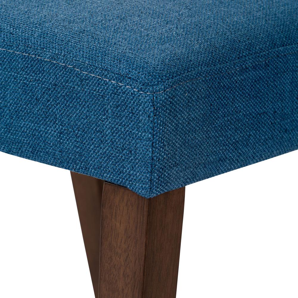 Space Savers Nido Chair - Blue (RTA) in Satin Walnut