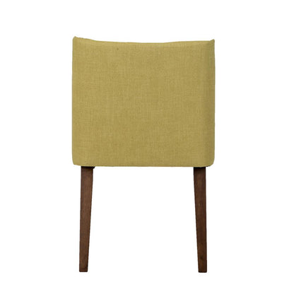 Space Savers Nido Chair - Green (RTA)-Set of 2 in Satin Walnut