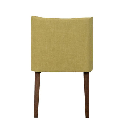 Space Savers Nido Chair - Green (RTA) in Satin Walnut