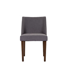 Space Savers Nido Chair - Grey (RTA) in Satin Walnut
