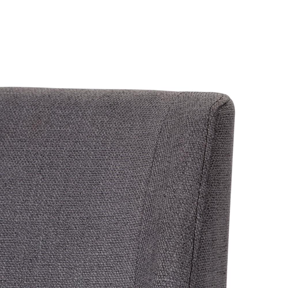 Space Savers Nido Chair - Grey (RTA)-Set of 2 in Satin Walnut