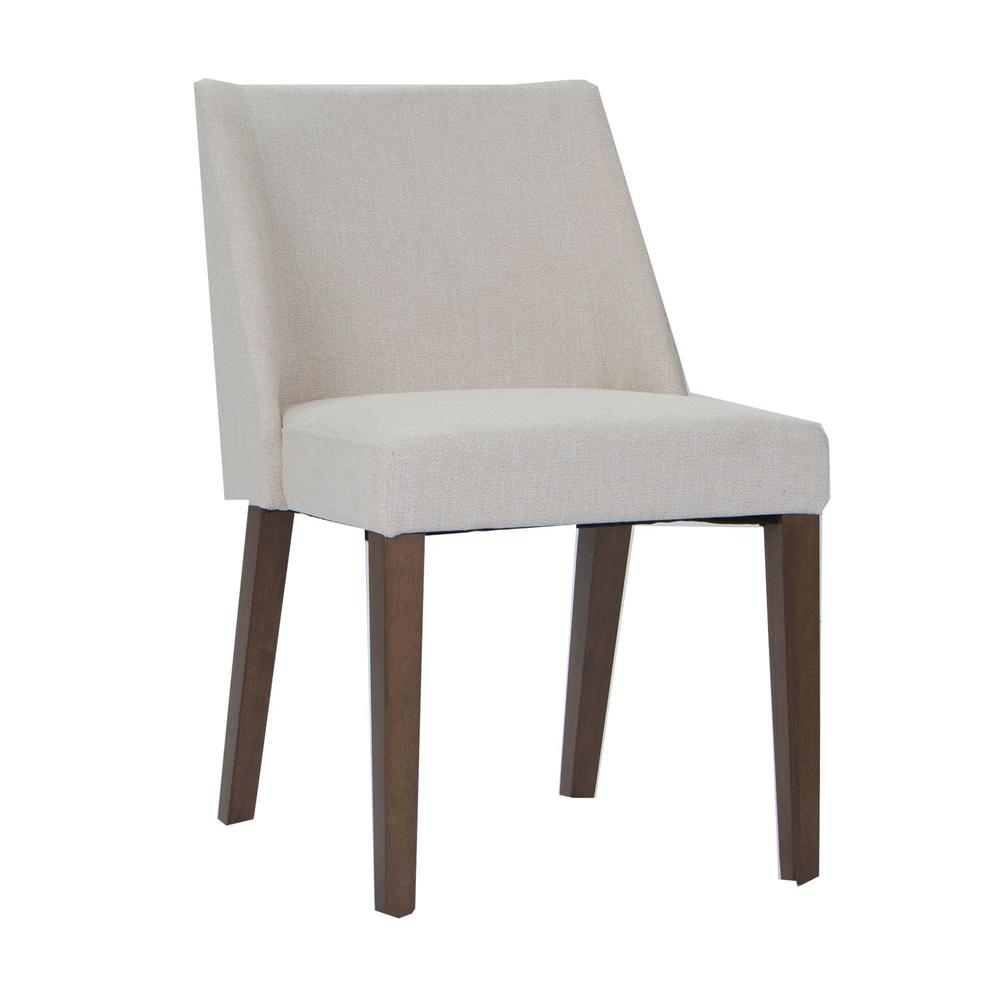 Space Savers Nido Chair - Light Tan (RTA) in Satin Walnut